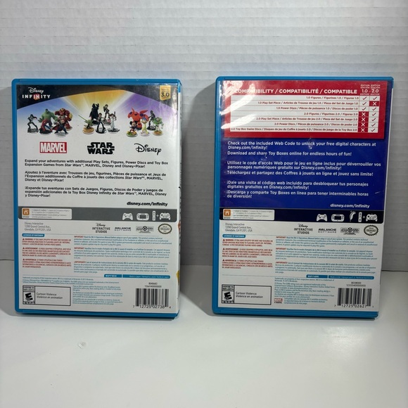 WiiU Disney Infinity game lot of‎ 2 - Picture 2 of 6